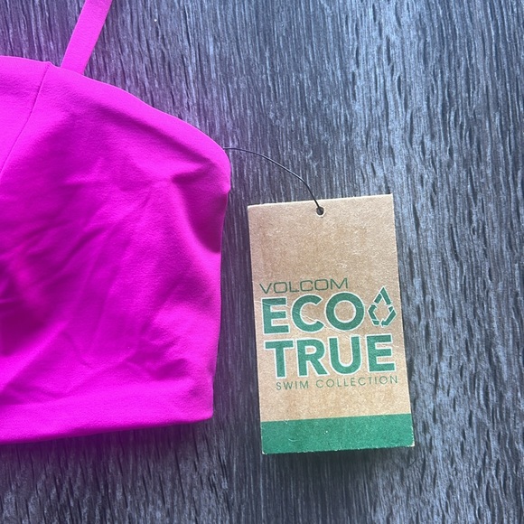 NWT Volcom Simply Seam Croplette | Fucshia | Size S - Picture 6 of 6